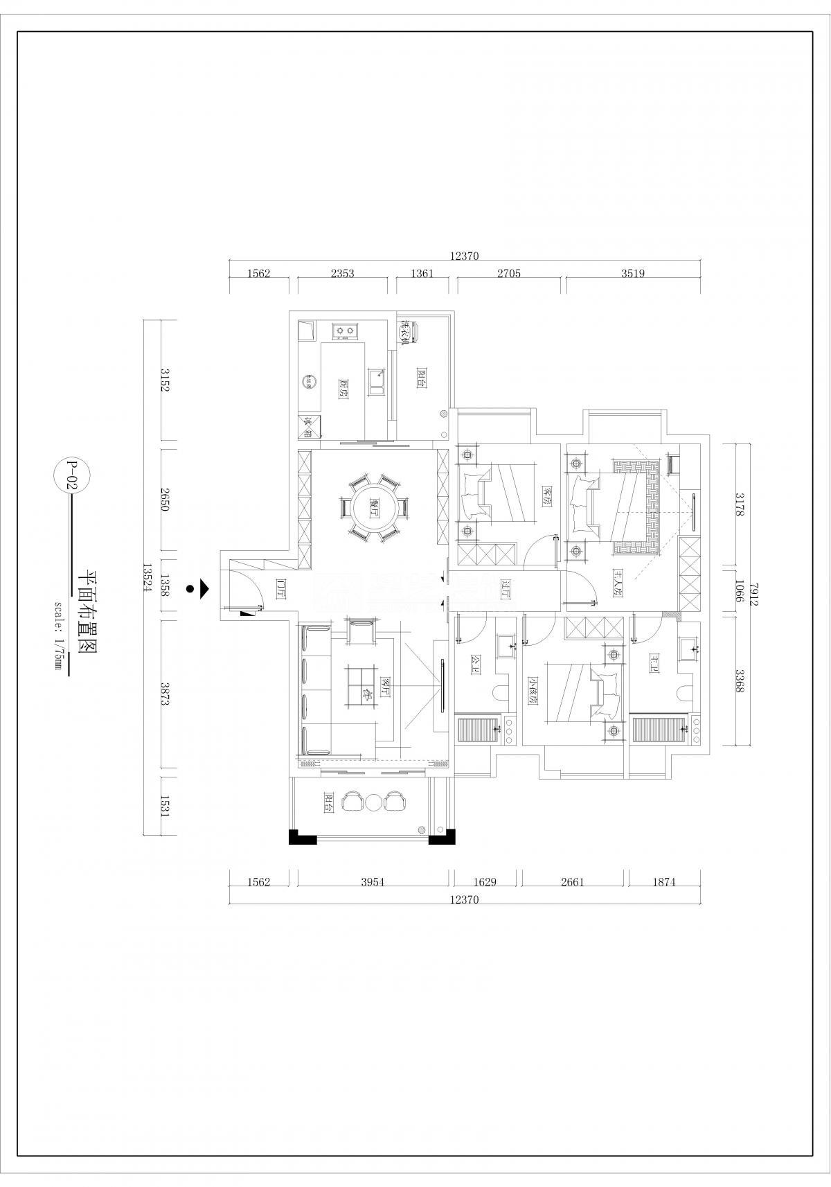 保利中宇7座1801室